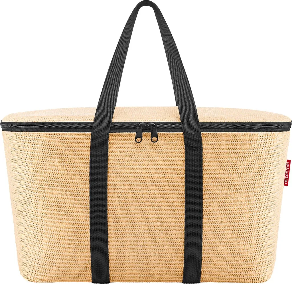 Reisenthel UH7078 Coolerbag Raffia Black - Borsa Termica 20L Premium