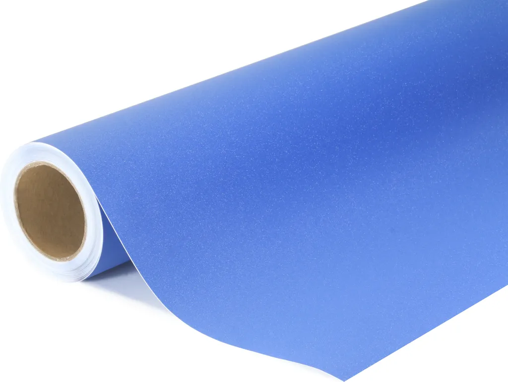 Film covering thermoformable bleu foncé diamant 152x400cm anti-bulle