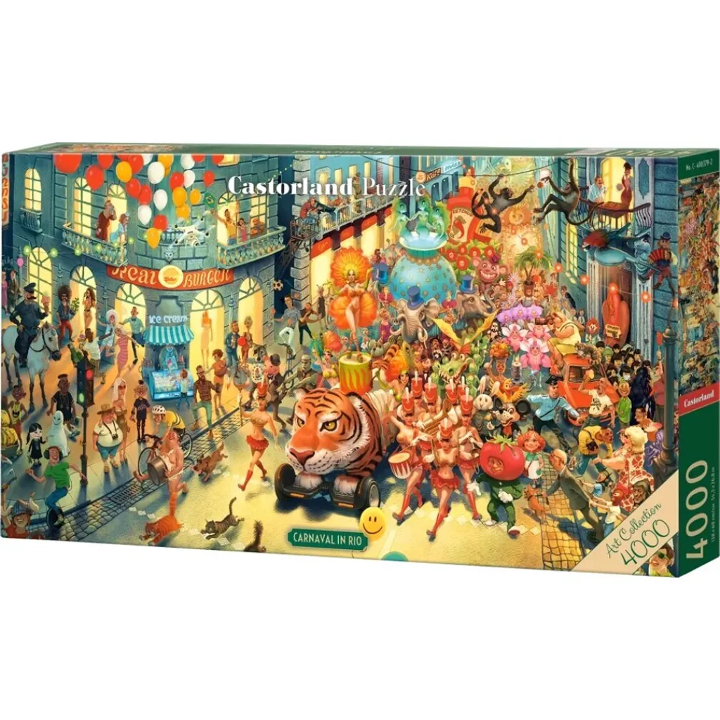 Puzzle 4000 pièces Carnaval à Rio Castorland 400379 haute qualité
