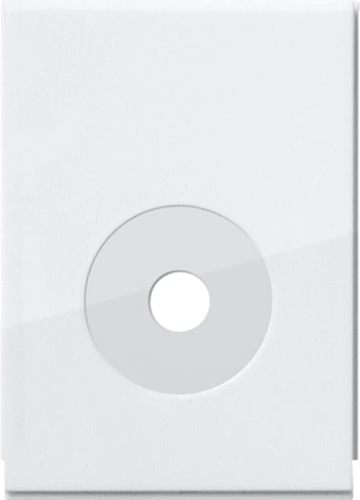 Obturateur Gira 106503 fermeture simple pour plaque de finition murale