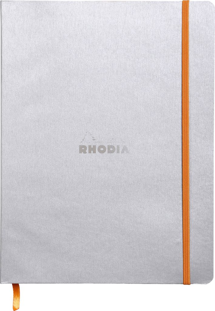 Rhodia Flex Nbuch 19x25 L 72Bl Silb