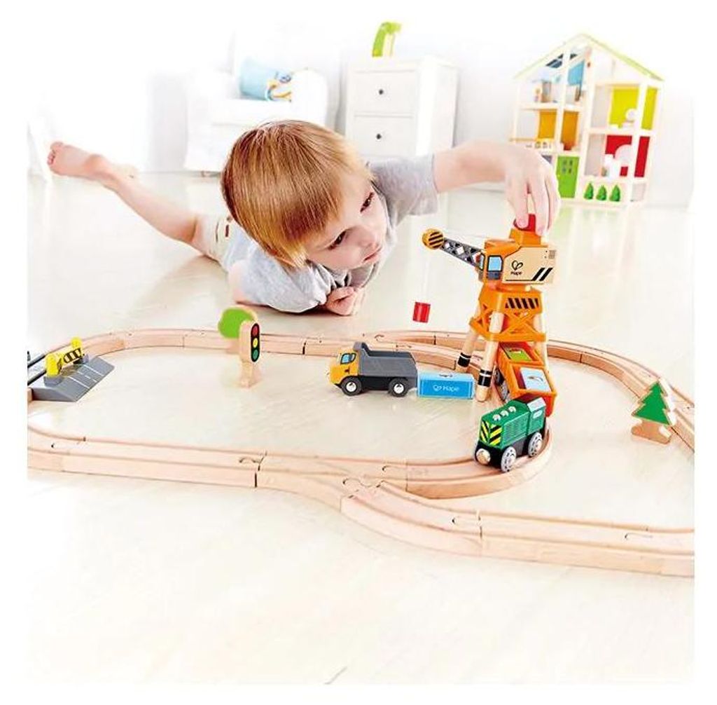 Hape E3715, Auslegerkran, 3 Jahr(e), Mehrfarbig Produktbild 