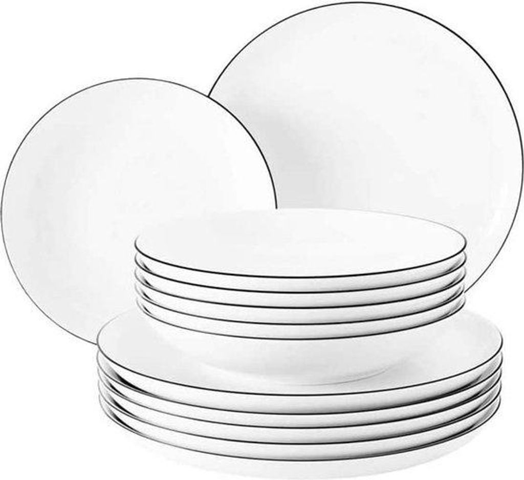 Edles 5-Personen-Dinnerset, hochwertig, duurzame Serviceware