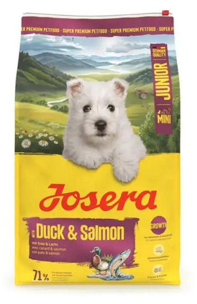 Josera Duck & Salmon Mini Junior 10 kg Immagine del prodotto 