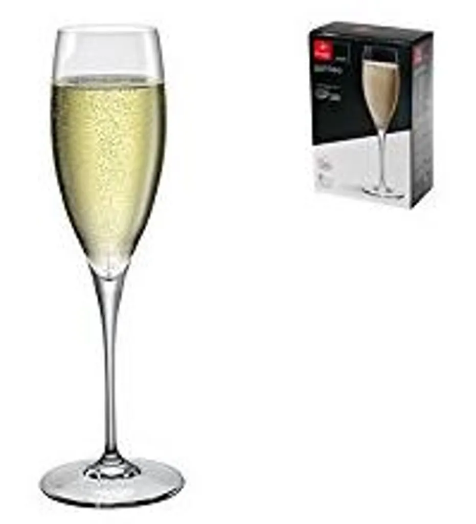 Verre à vins mousseux Bormioli Rocco Galileo - Flûte élégante 20cl