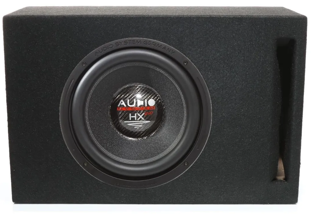 Caisson de basses 30 cm HX12 EVO BR pour sono voiture haute fidélité