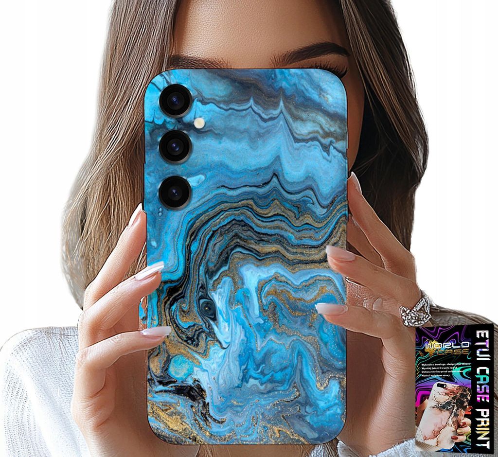 Hülle Für Samsung Galaxy A05S - Marmorierte Muster Hülle + Folie