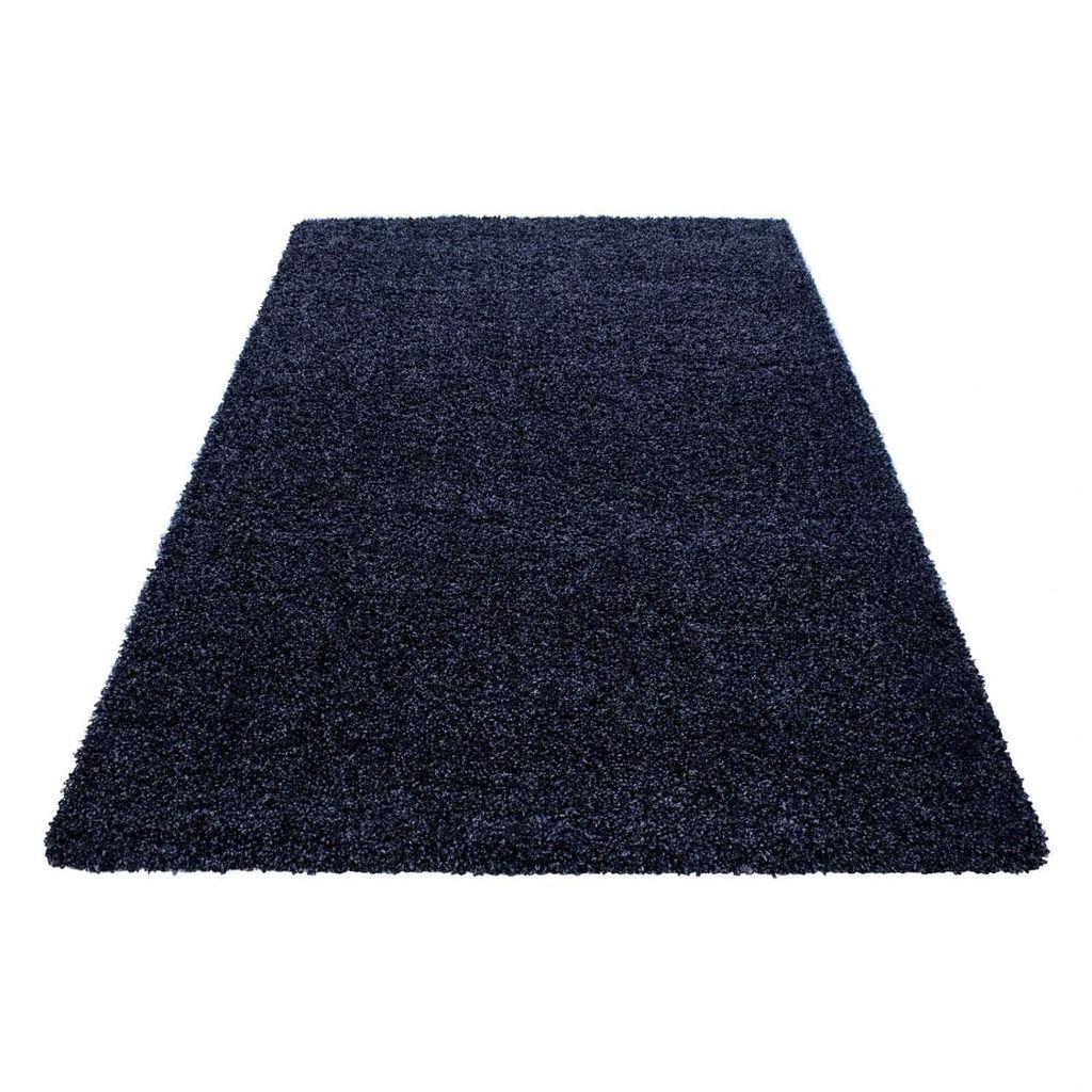 Shaggy Teppich LIFE NAVY 80 X 250cm Läufer