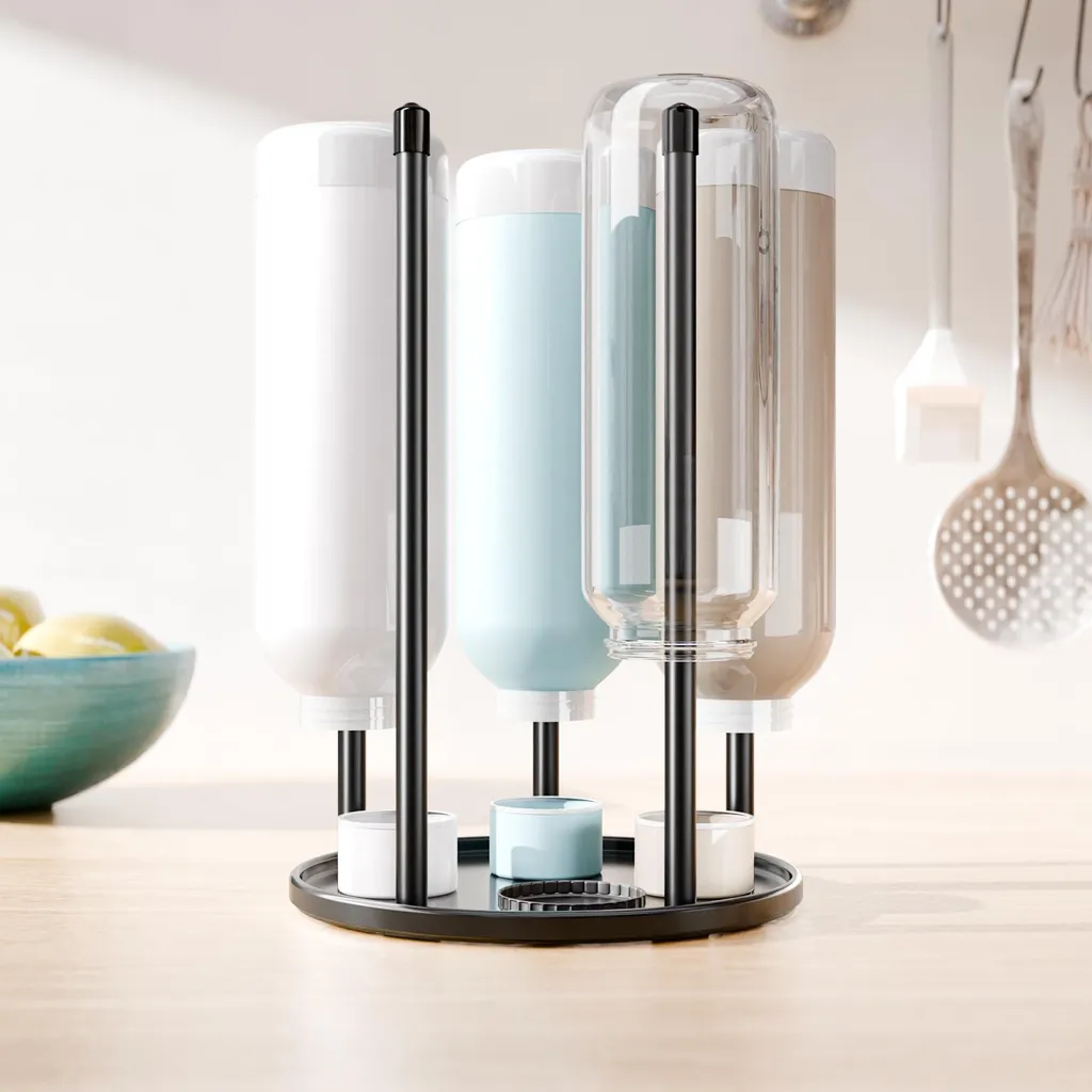 Support bouteilles SodaStream Crystal pour un séchage rapide et propre