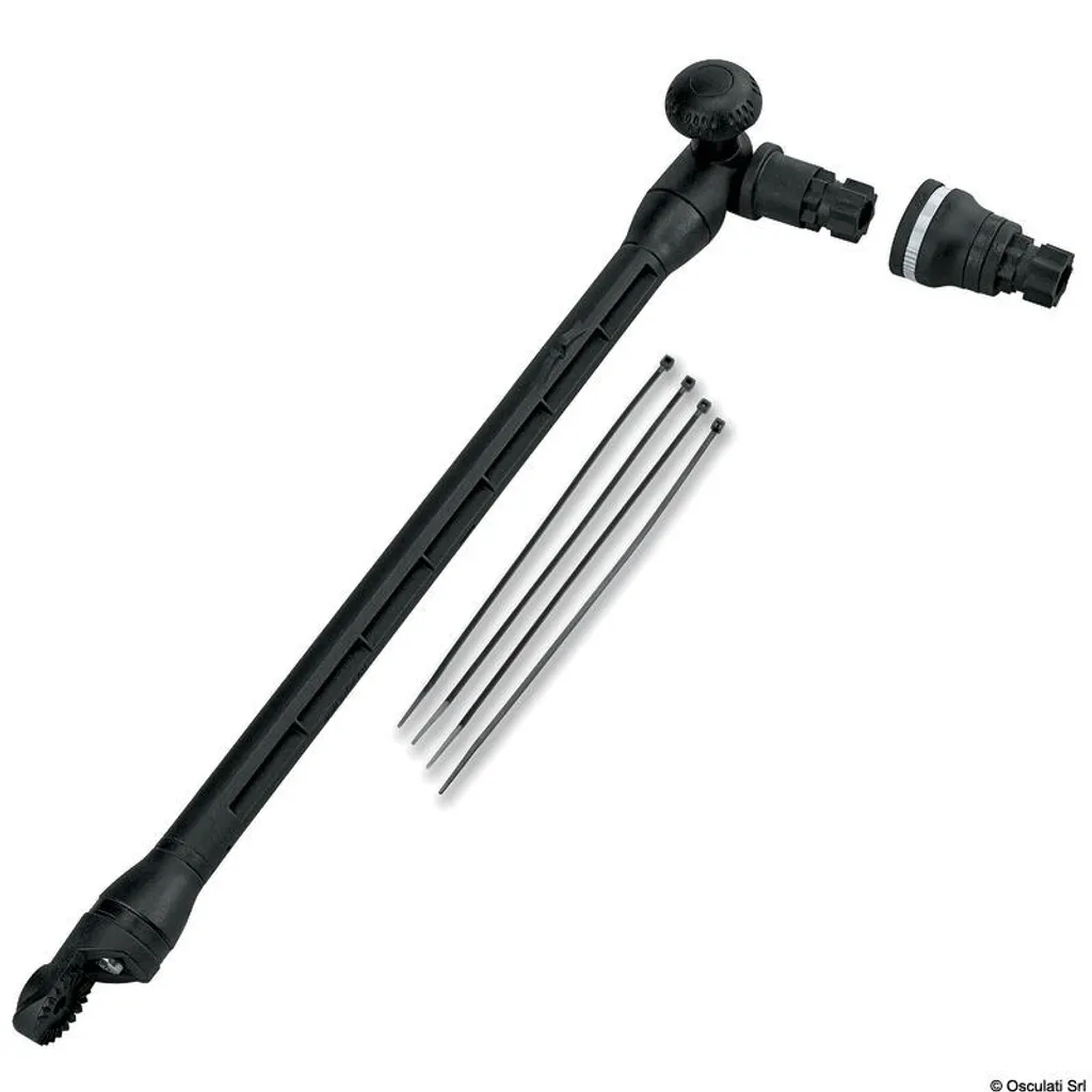 Support sondeur XL anti-vibration pour kayak et pneumatique - Osculati