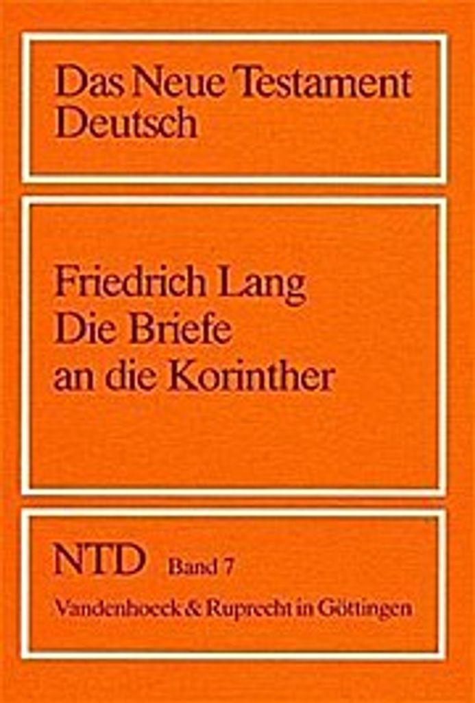 Die Briefe an die Korinther