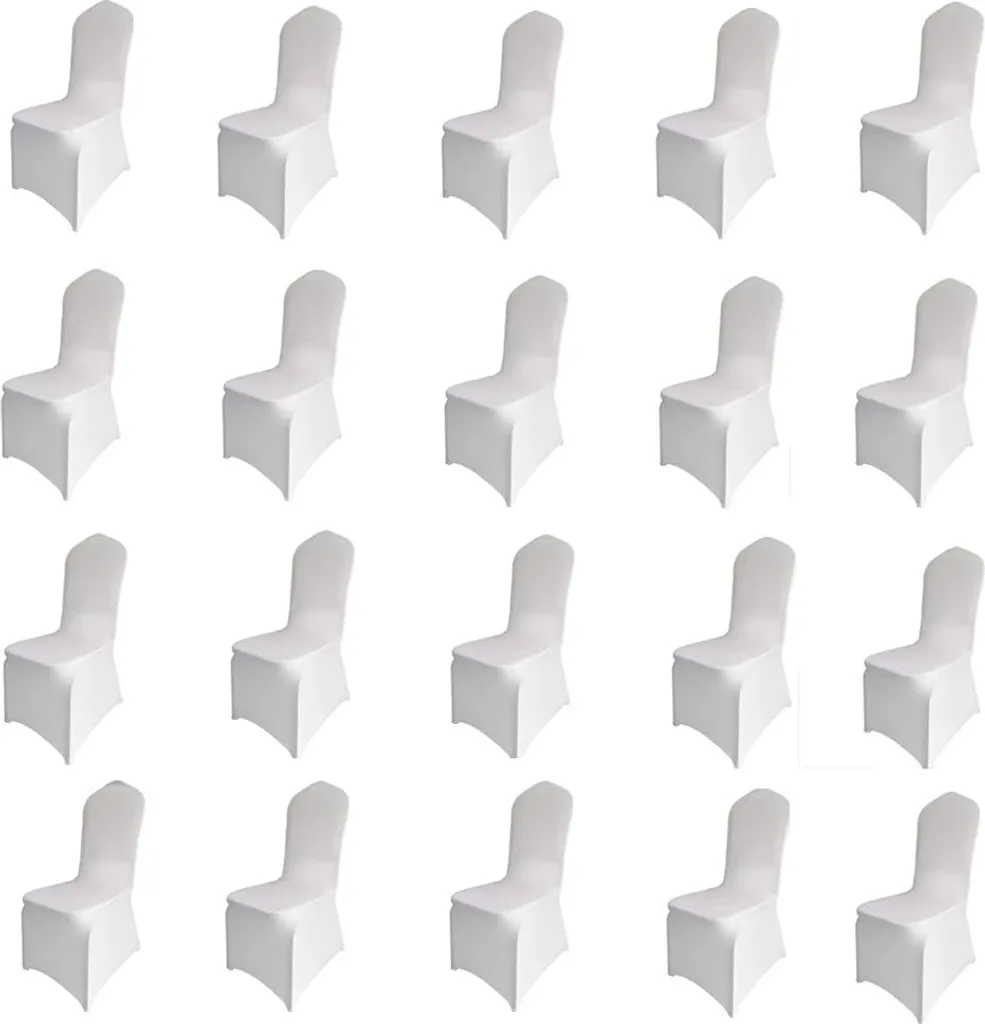 Rénovez vos chaises de réception avec 100 housses élasthanne souples