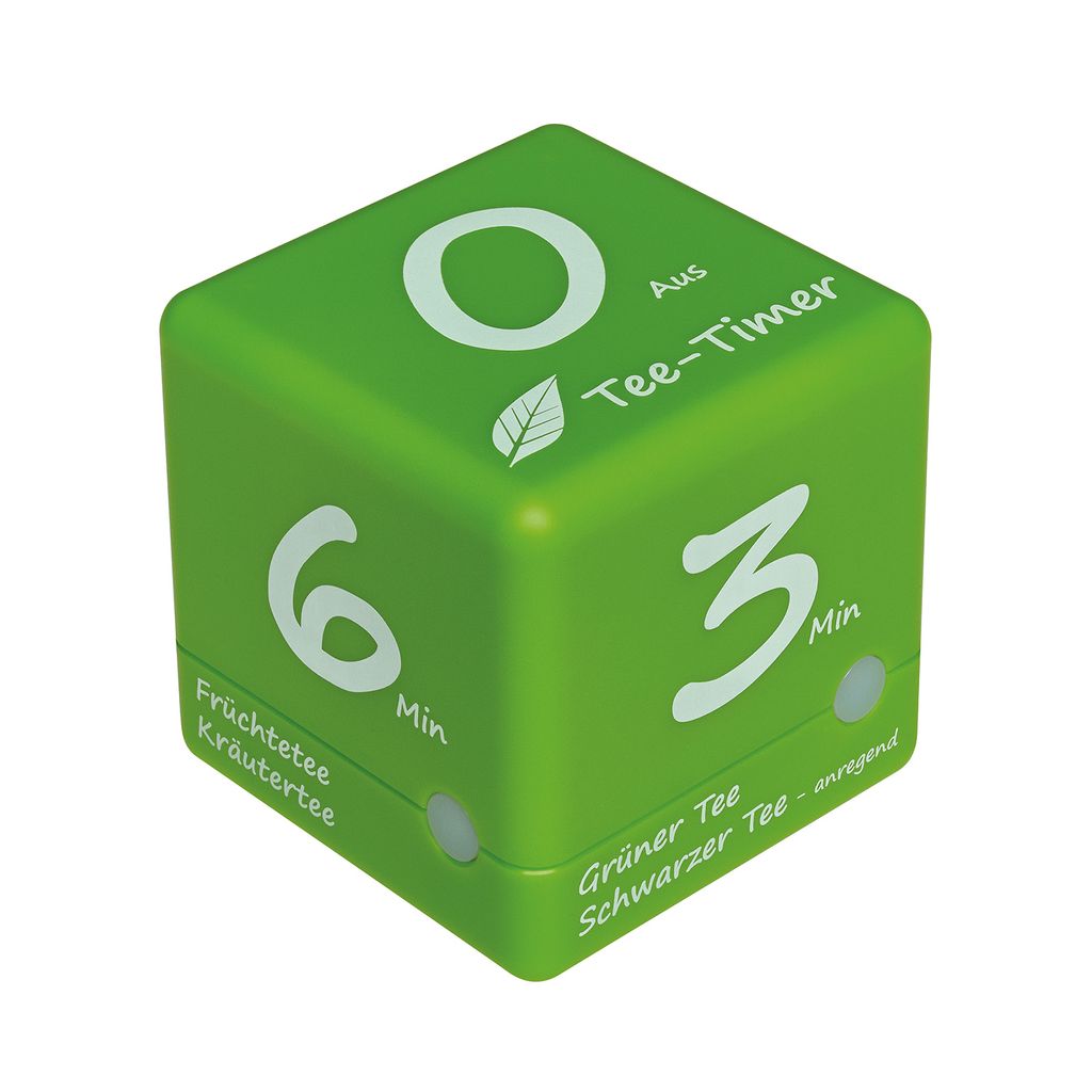 TFA - Minuteur digital pour thé CUBE TIMER 38.2035.04 - Productafbeelding 