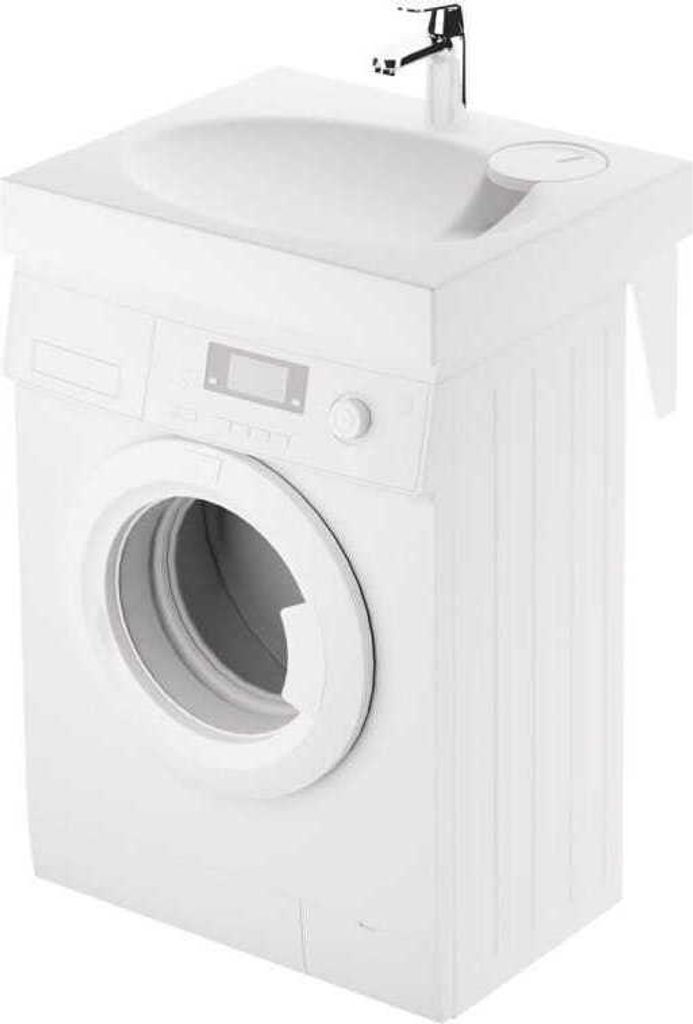 Waschbecken, für Waschmaschine, 60x50x9 cm, Tiefe, der Waschmaschine, max 37cm+
