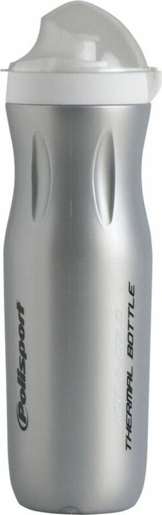 POLISPORT Thermosflasche Heiß & Kalt Silber 500ml