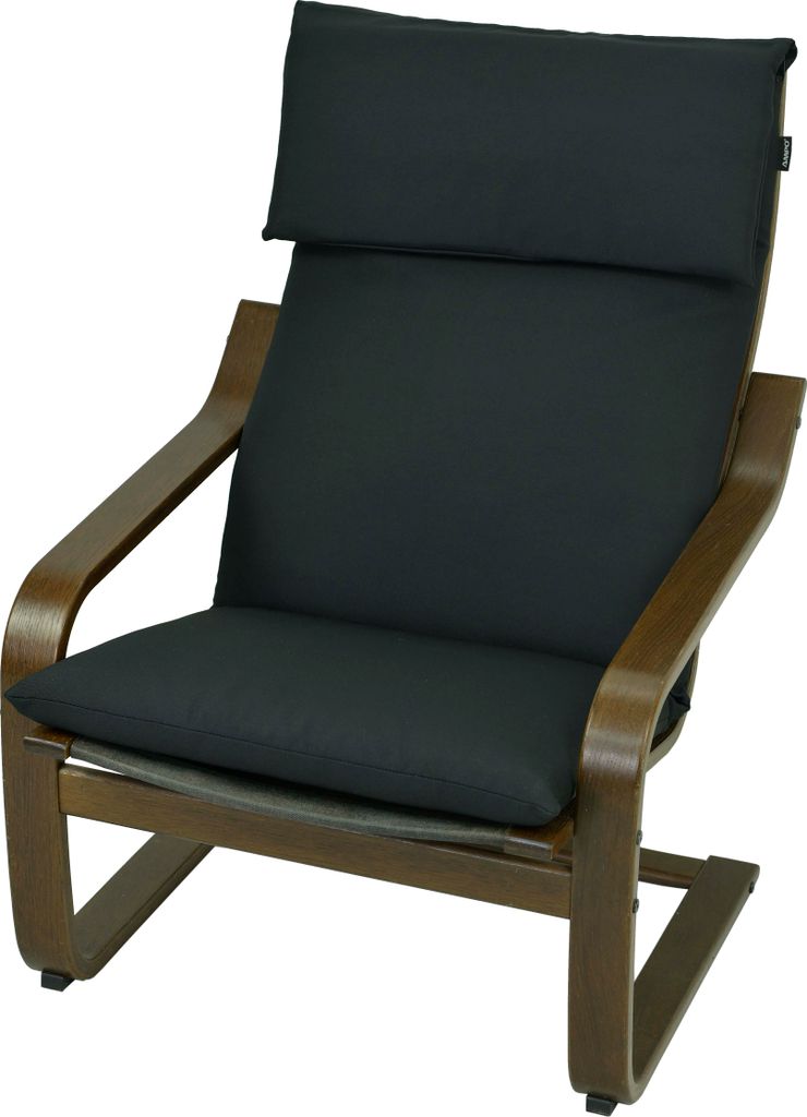 AMPO Polsterkissen für IKEA POANG PELLO Wohnsessel, Sitzkissen, IKEA Kissen 7 cm