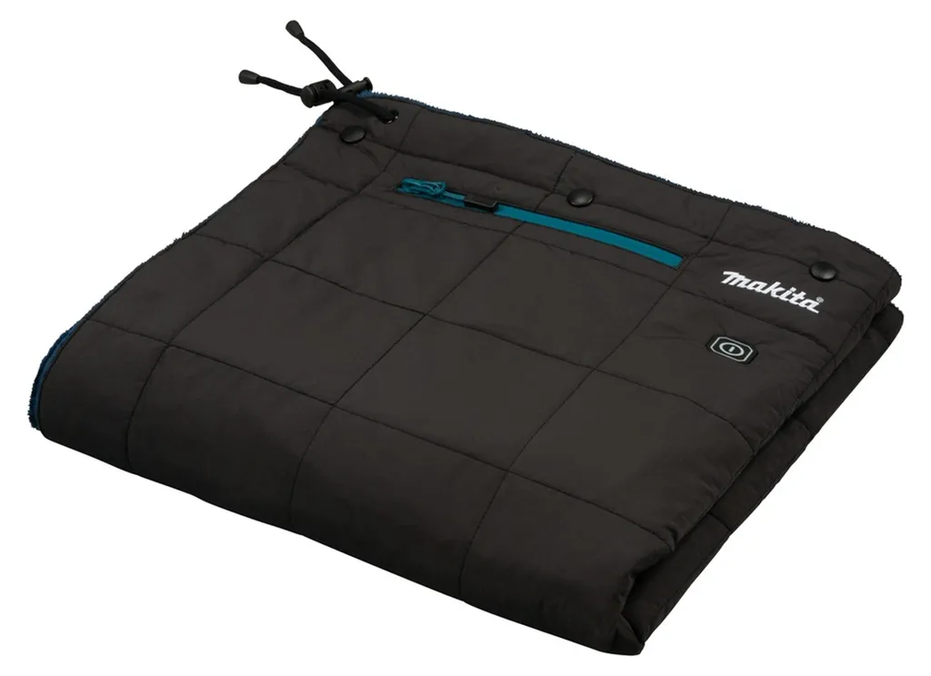 Plaid Chauffant Makita CXT 12V Idéal pour Chantier et Travail en Extérieur