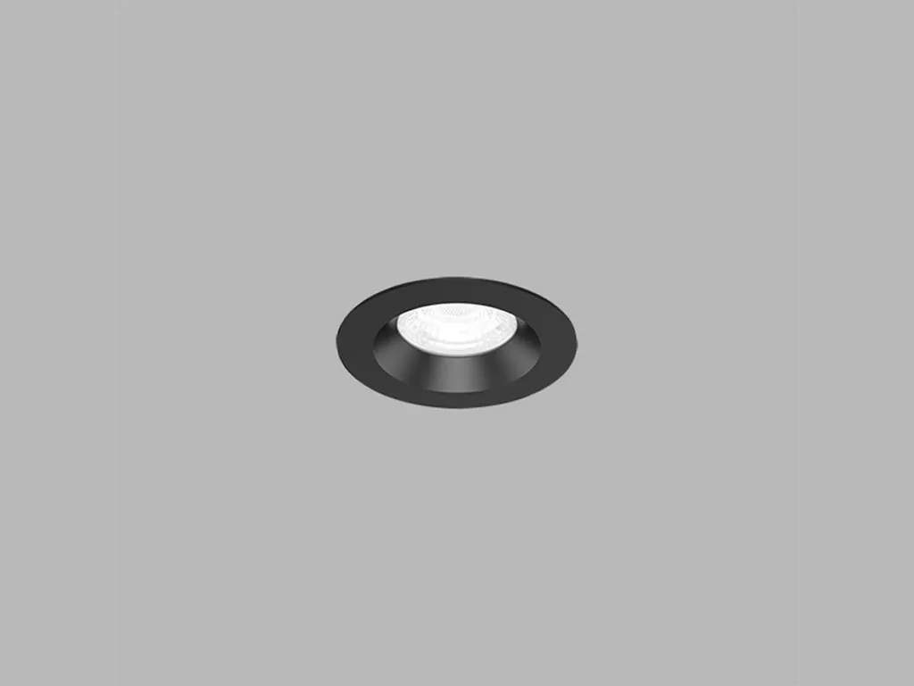 Luminaire encastré LED noir 3000K LED2 2231533 pour plafond résidentiel