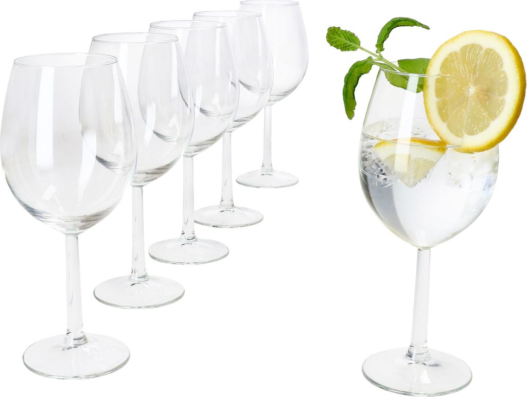 6x Vinissi kieliszki do wody i wina 300ml z nóżką kieliszek Zdjęcie produktu 