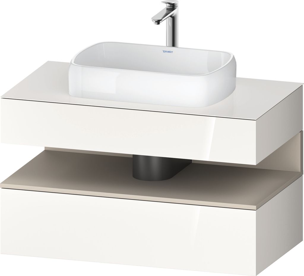 DURAVIT QA4731083220000 QTG KWTU WH Ek. 1000x550x600 Wß Hgl.