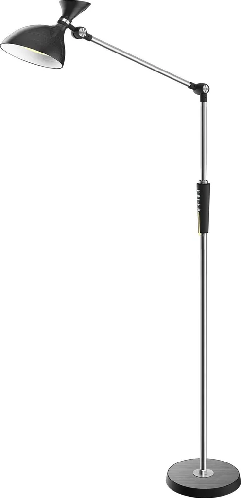 Rebel KOM1025 Lampada LED da Terra Dimmerabile per Soggiorno e Ufficio