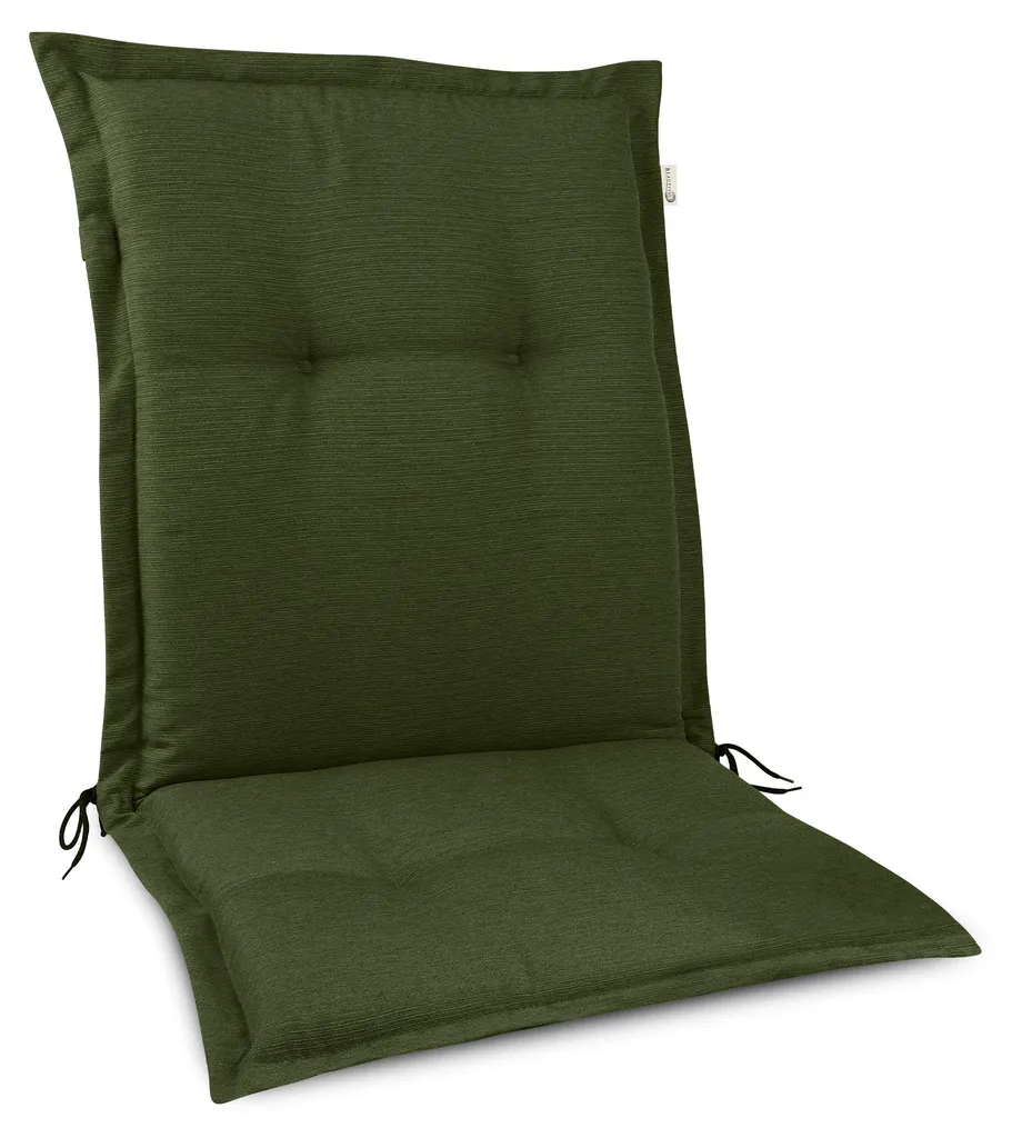 Coussin de Jardin Confortable 105x50cm Idéal Fauteuil Terrasse Vert