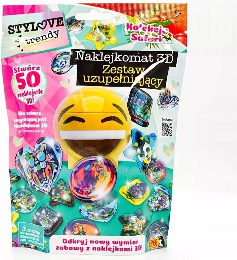 3D samolepky Doplňková sada s podmořským motivem Obrázek produktu 