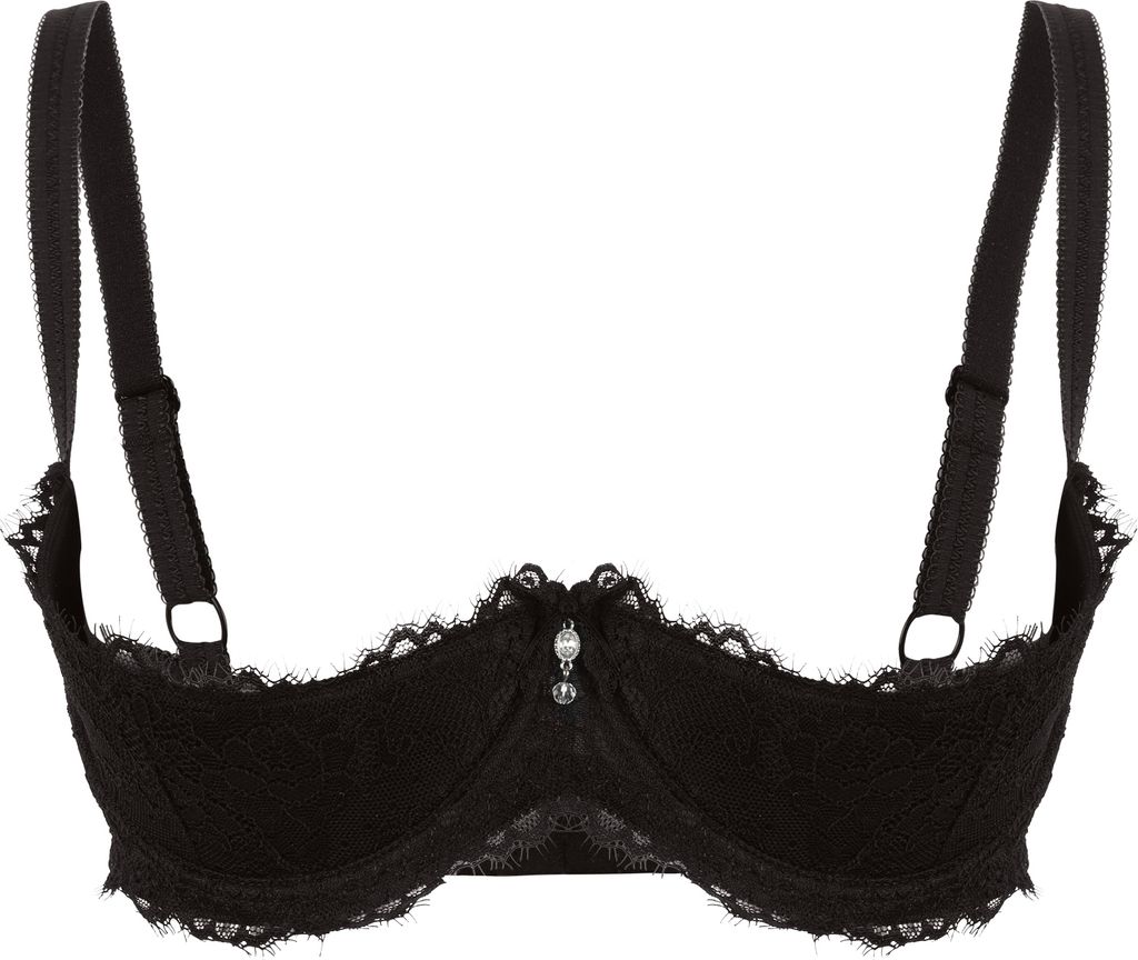 Petite fleur gold Büstenhebe schwarz Größe 80 Cup B