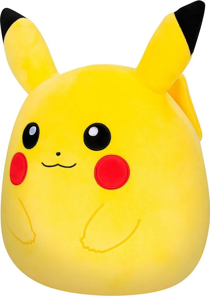 Pikachu Squishmallows 25 cm - Peluche anti-stress Pokémon ultra douce