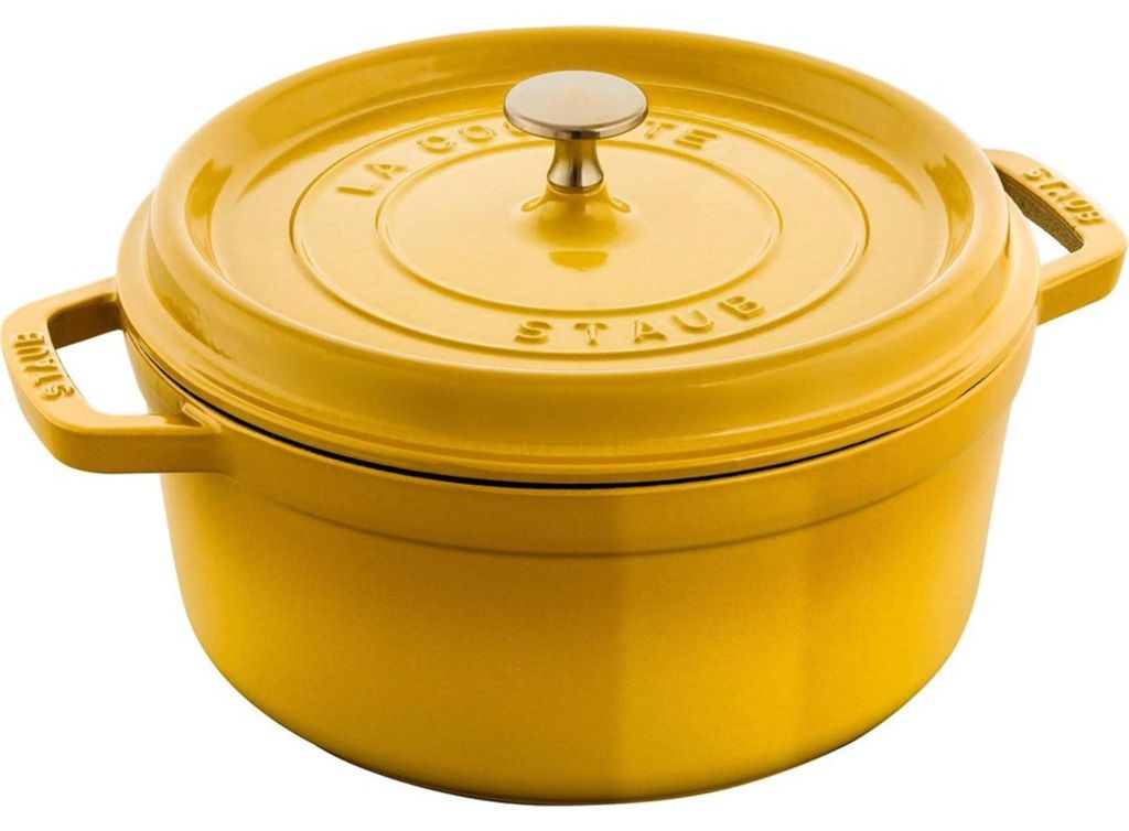 Staub La Cocotte 26cm rund, Citron, Gusseisen Image du produit 