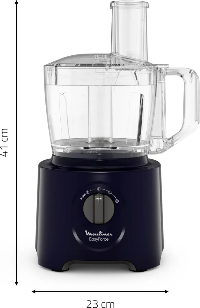 Finies les découpes manuelles : Robot de cuisine Moulinex FP242810 2,4 L - 4