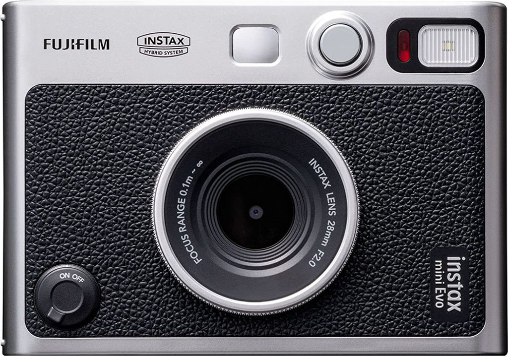 Fujifilm Instax Mini Evo Set – Sofortbildkamera (Schwarz) Produktbild 