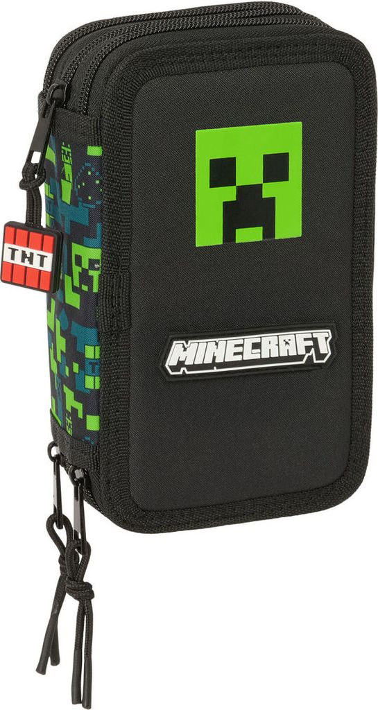 Trojitý peračník Minecraft Tnt Farebný 12,5 x 19,5 x 5,5 cm Obrázok produktu 