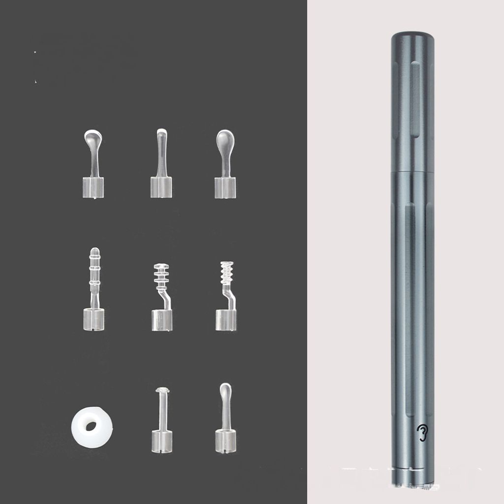 Otoskop-Ohrwerkzeug,C3 Ohrenschmalz-Entferner,Ohrreinigungs-Tool-Kit mit Kamera,Smart Visual Ear Wax Removal Endoskop (Blau)