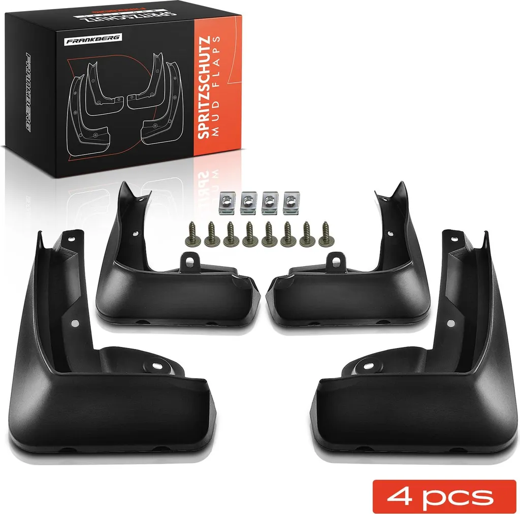 Protection Anti-Projections ABS Noir pour BMW Série 3 G20 G28 2018-2021