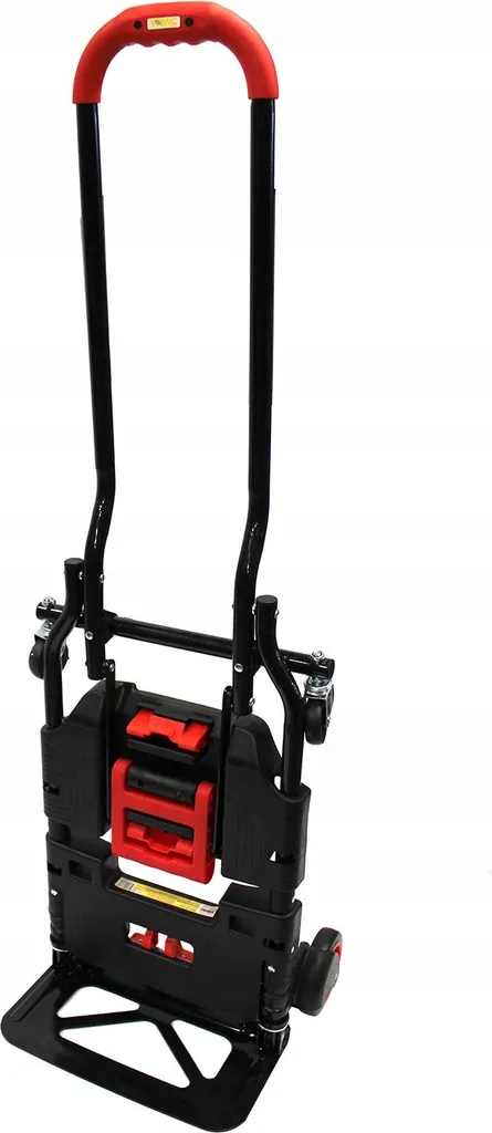 Chariot de transport mobile 120 kg 2 en 1 - Structure robuste en acier - 6