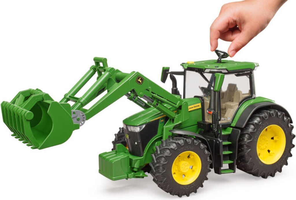 bruder John Deere 7R 350 z ładowaczem czołowym, model Zdjęcie produktu 