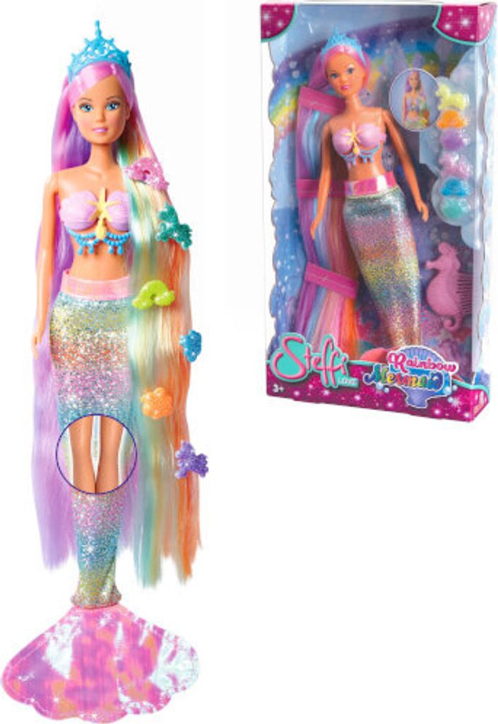 Steffi Regenbogen Meerjungfrau Puppe Produktbild 9