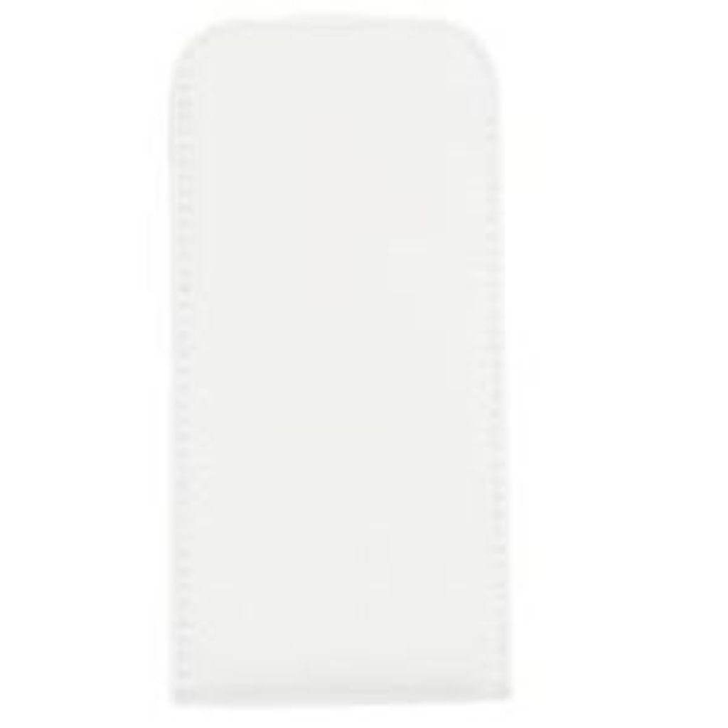 Slim Leder Flip Handyhülle für Samsung Galaxy S4 mini Weiß 4250710507856