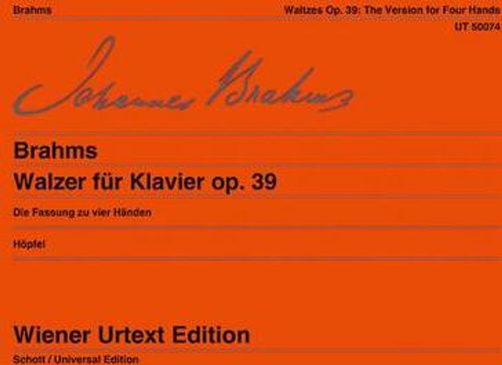 Brahms, J: Walzer