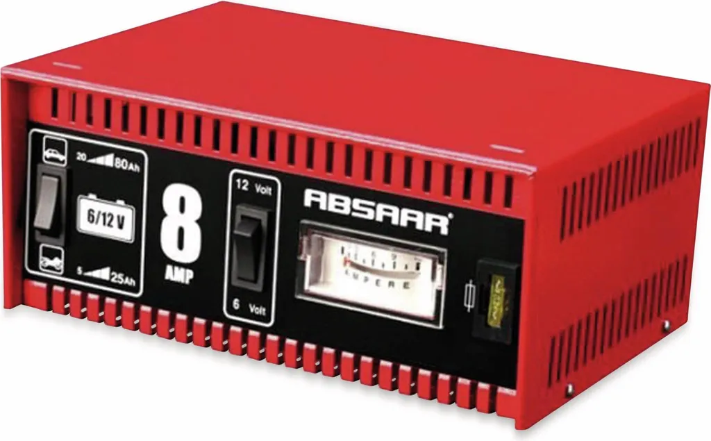 Caricabatterie Batteria Auto 8A Absaar | 6V-12V Rapido e Sicuro - 5