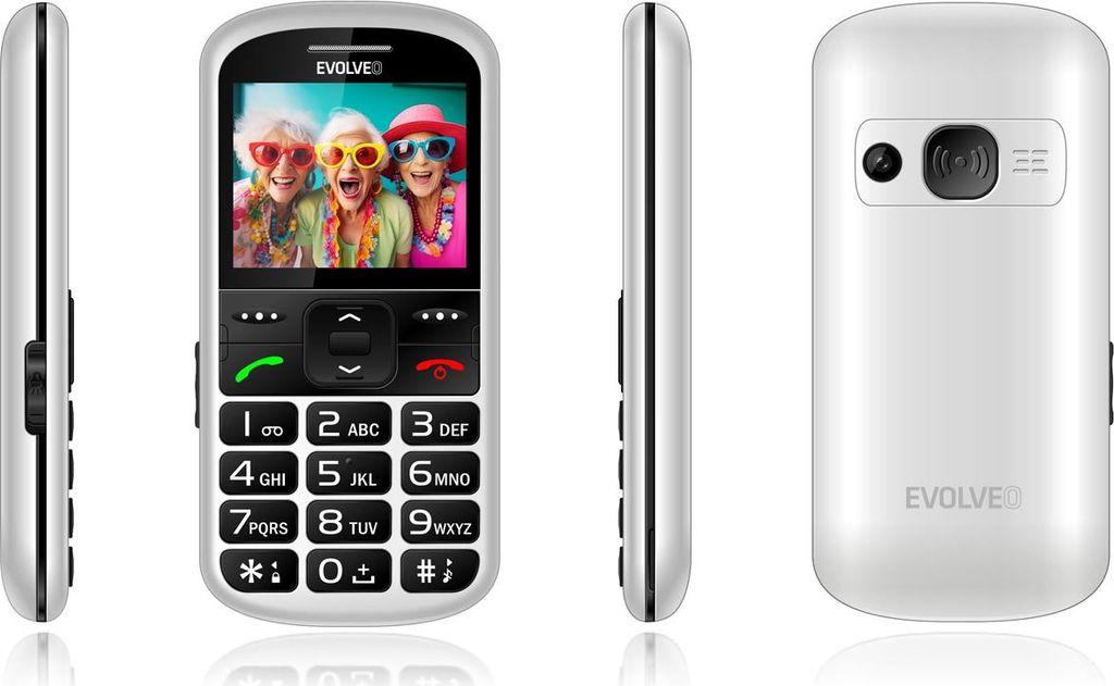 EVOLVEO EasyPhone XS, telefono cellulare per anziani, Immagine del prodotto 