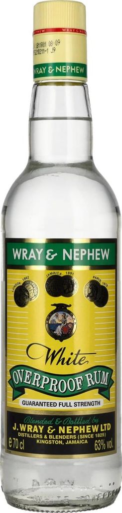 Wray & Nephew White Overproof | 63 % vol | 0,7 l Produktbild 
