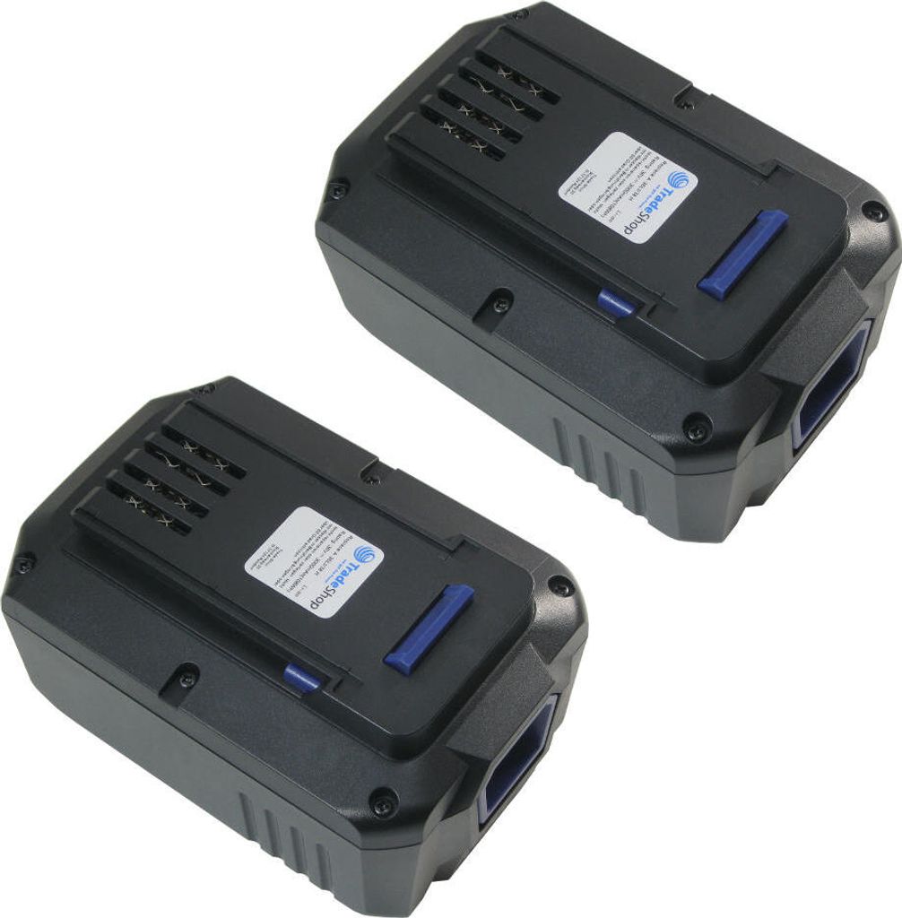 2x Trade-Shop Li-Ion Akku 36V 3000mAh 108Wh für LUX-Tools Produktbild 