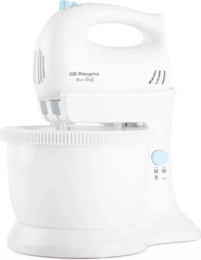 Robot pâtissier Orbegozo BA 4400 Batteur Mélangeur avec Bol de 3,5 l