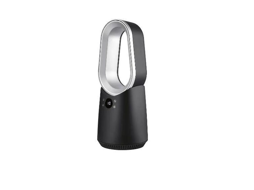 TRONIC® Rotorloser Tischventilator Schwarz Produktbild 