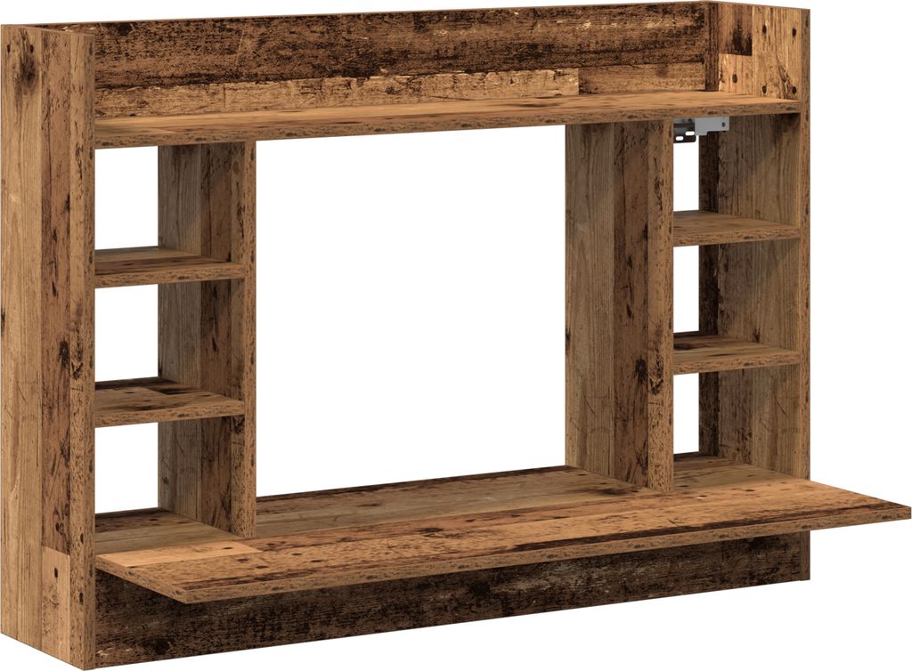 2025 Moderne Wandmontageschreibtisch Alte Eiche 105x48x75 cm Holzwerkstoff - Anrichte Kommoden Hommie38700