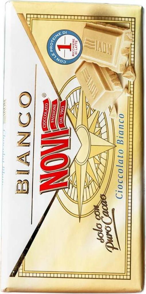Weiße Schokolade Bianco 100g - Novi Produktbild 