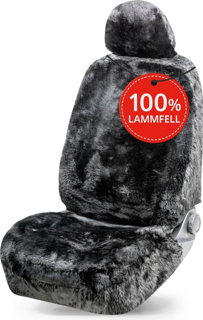 WALSER Premium Lammfell Autositzbezug Maya, 100% Lammfell Produktbild 