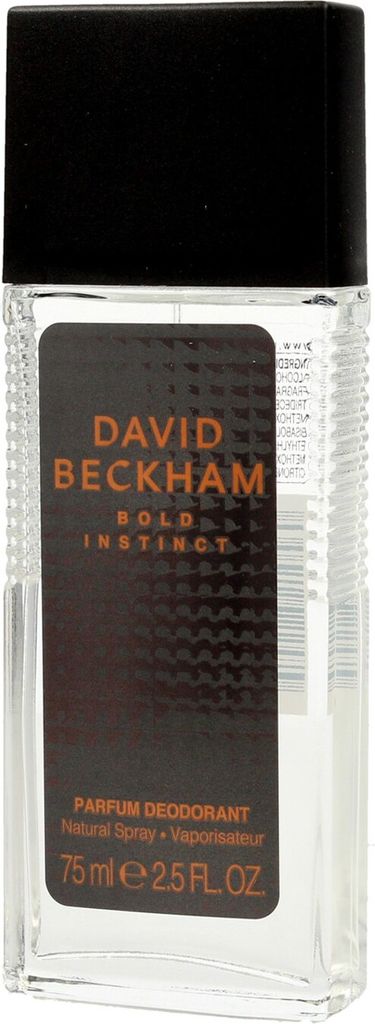 David Beckham Bold Instinct Deodorant mit Spray für Männer 75 ml